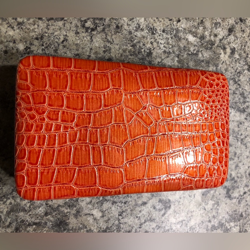 Orange wallet
